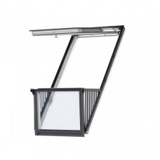 Мансардне вікно-балкон VELUX GDL 114x252 CABRIO 2066