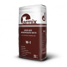 Клей для мінвати Armix W-1 клей для мінеральної вати Армікс В-1, 25кг